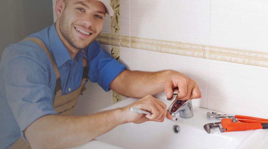 Faucet cartridge replacement in North Waterford, ME